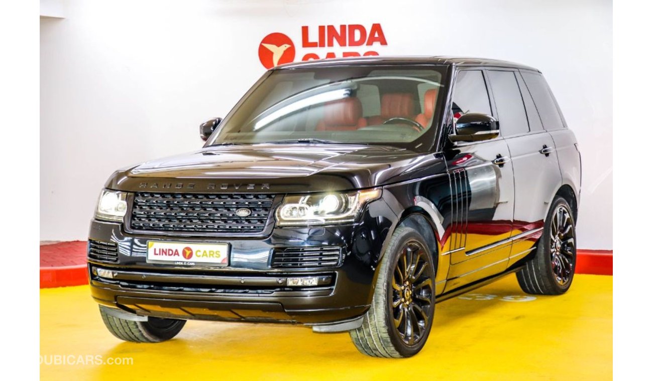 لاند روفر رانج روفر أوتوبايوجرافي Range Rover Vogue Autobiography 2014 GCC under Warranty with Zero Down-Payment.