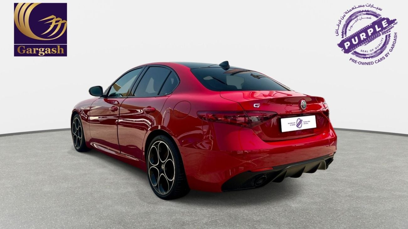 Alfa Romeo Giulia VELOCE | 2022 | Special Offer  | 18-30 Sep | Gargash Warranty & Service | Free insurance | Finance from 0.9