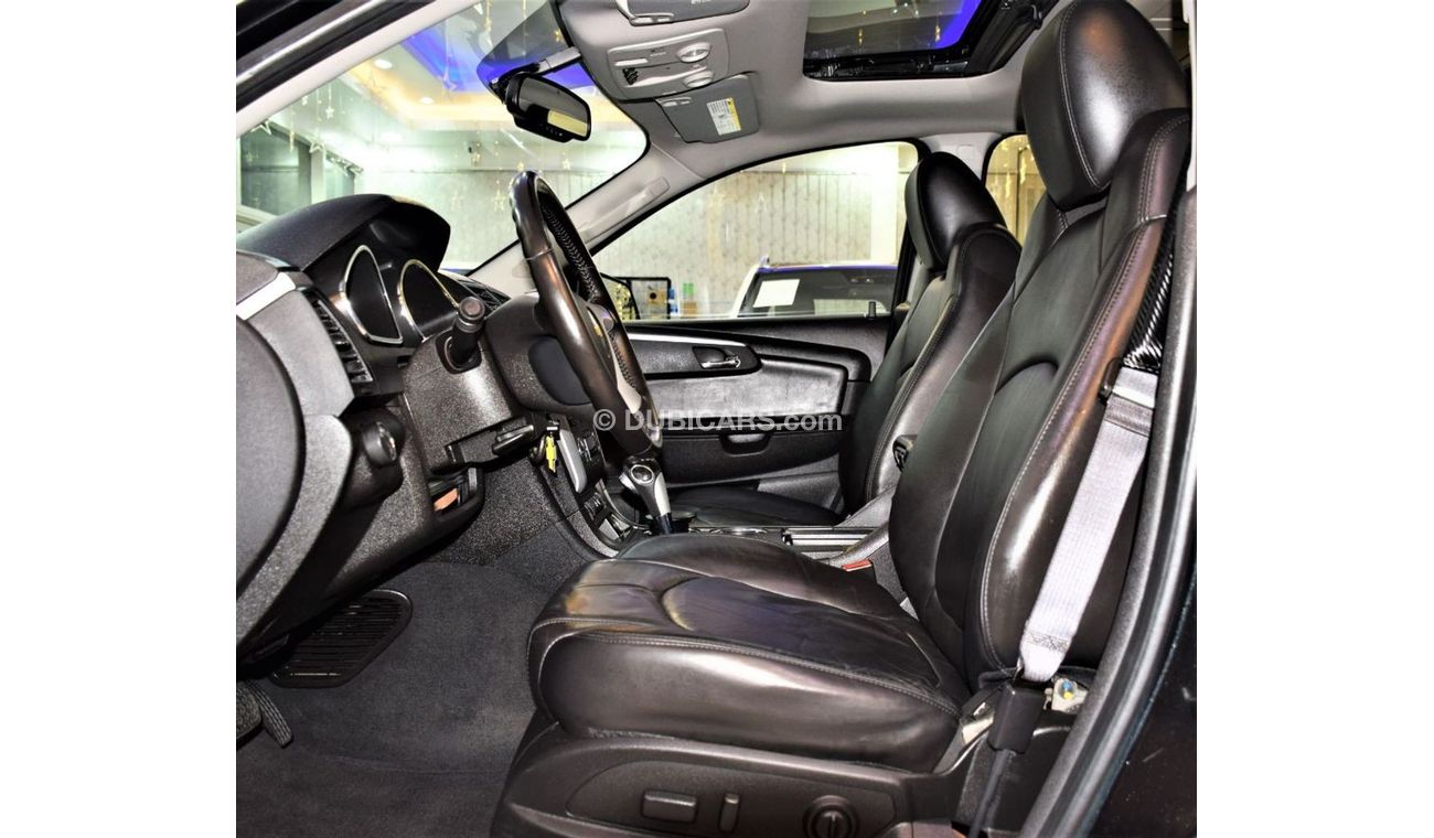 Chevrolet Traverse FULL OPTION & LOW MILEAGE Chevrolet Traverse LT 2012 Model!! in Black Color! GCC Specs