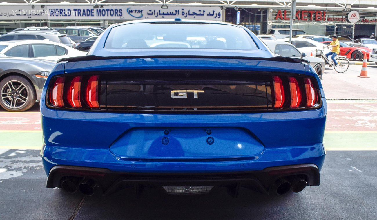 Ford Mustang 2019 GT Premium, 5.0 V8 GCC, 0km w/ 3Years or 100K km Warranty and 60K km Service at Al Tayer Motors