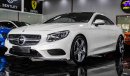 Mercedes Benz S 500 Coupe 4 Matic
