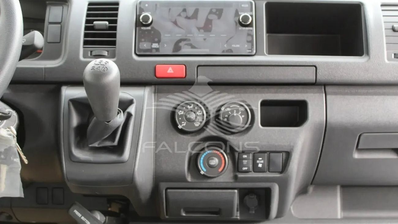 تويوتا هاياس Toyota HIACE D 2.5L M33 GL H R WITH AC , ABS-ALLOY MT