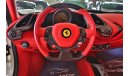 Ferrari 488 GTB 2017 (w/ Al Tayer Warranty & Service)