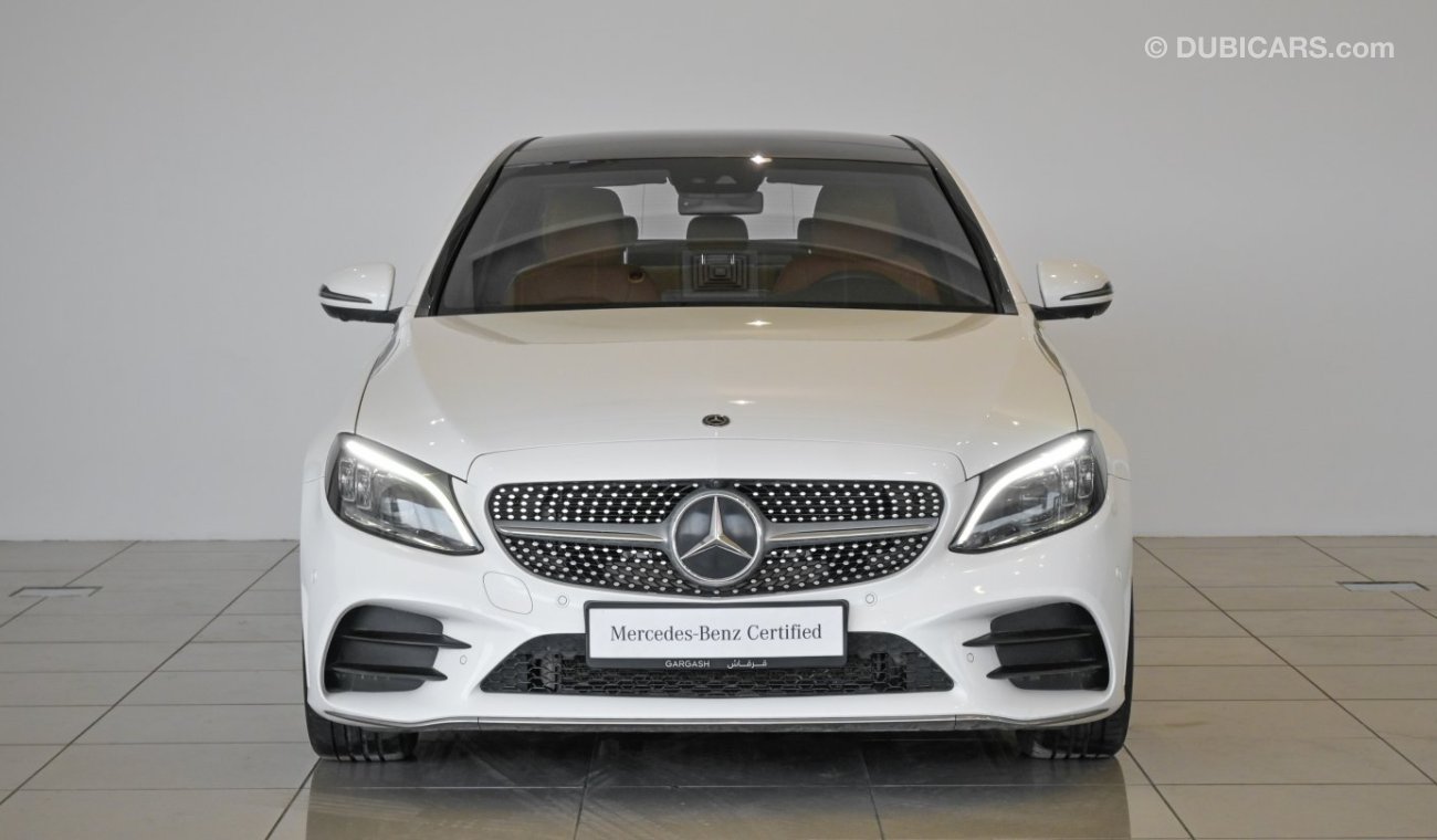 مرسيدس بنز C200 SALOON / Reference: VSB 32793 Certified Pre-Owned with up to 5 YRS SERVICE PACKAGE!!!