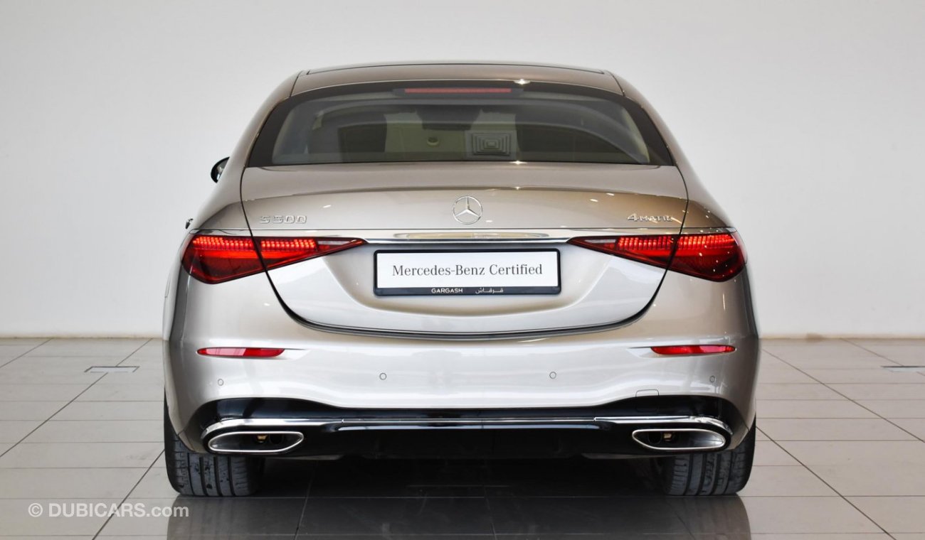 Mercedes-Benz S 500 SALOON / Reference: VSB 31613 Certified Pre-Owned with up to 5 YRS SERVICE PACKAGE!!!