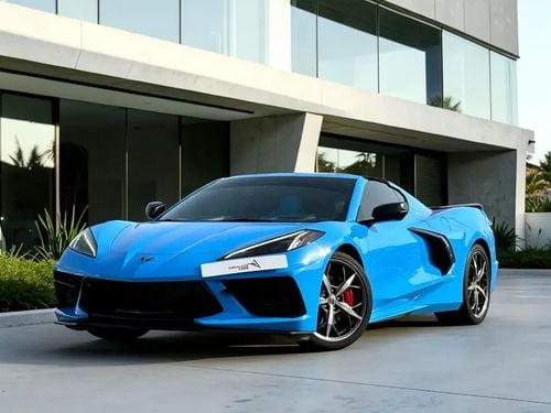 Chevrolet Corvette ELEGANCE 3LT 6.2L (495 HP) Coupe AED 5,420 P.M | 0% DOWN PAYMENT | CHEVROLET CORVETTE STINGRAY 3LT |