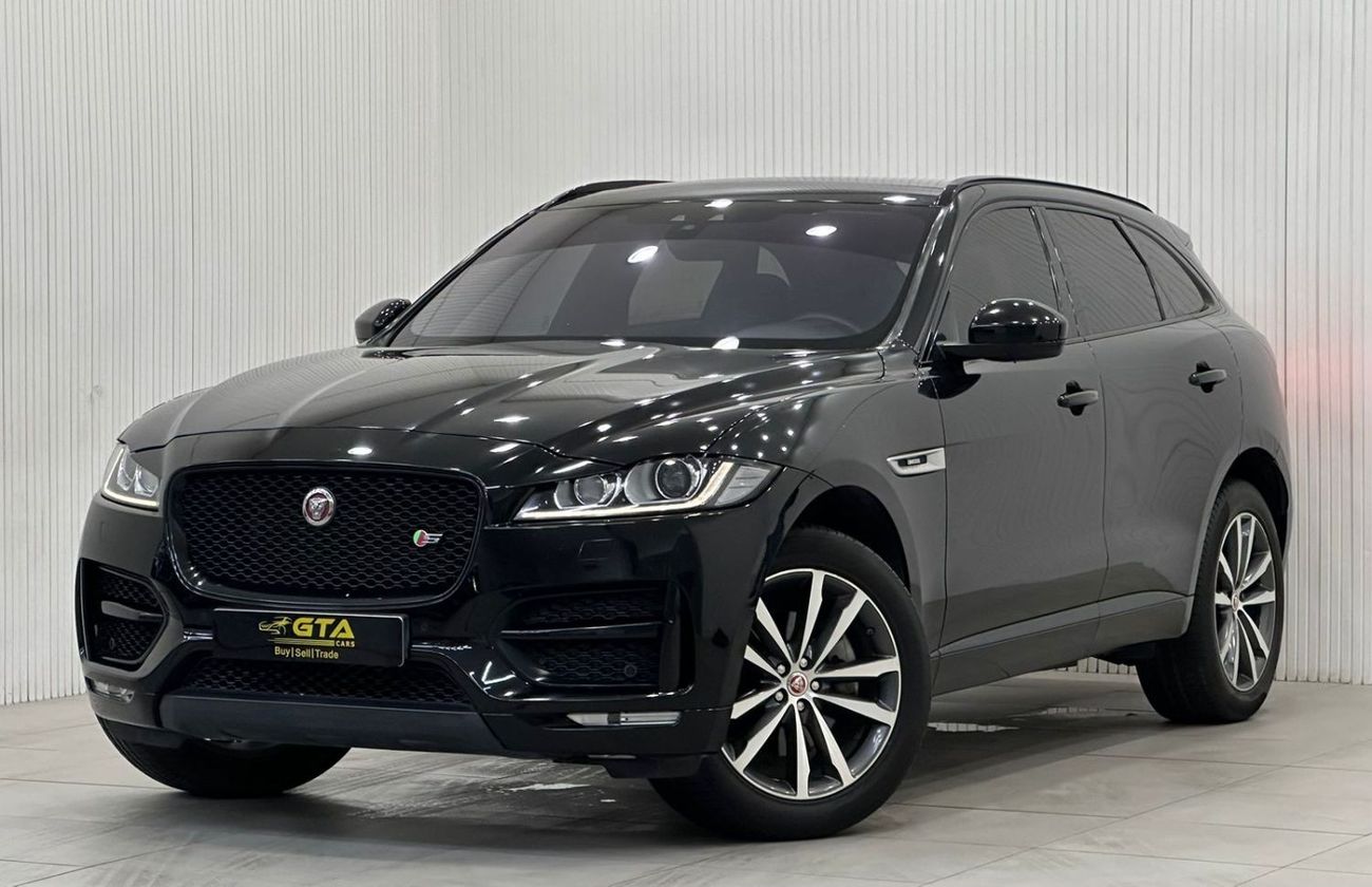 Jaguar F Pace 2017 Jaguar F-Pace S, Warranty, Full Jaguar Service History, Low Kms, GCC Specs