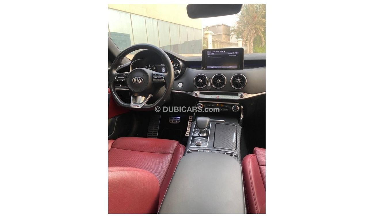 كيا ستينجر كامل المواصفات كيا استينجر جي تي لاين ٢٠٢١ المطلوب 110.000 درهم  الممشى 67.000 كم  مواصفات خليجيه فل