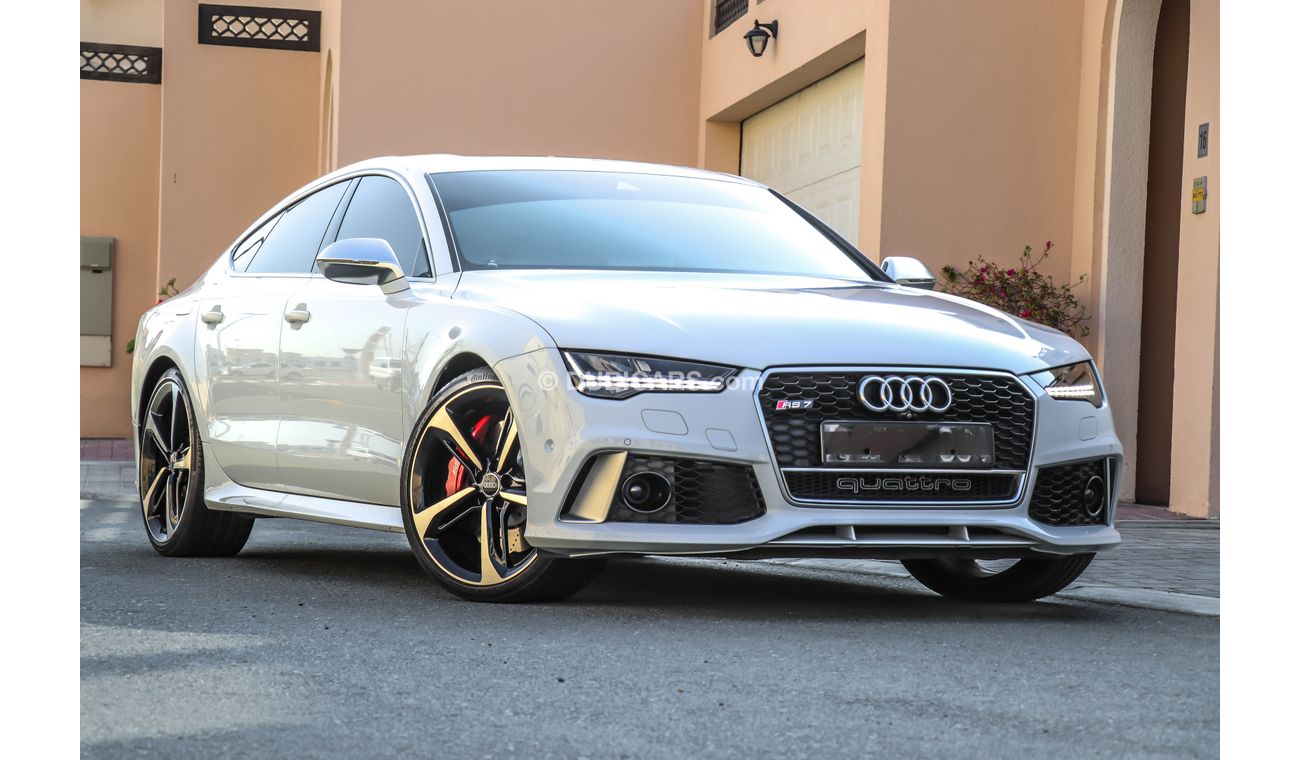 Audi RS7 2016 GCC under Agency Warranty with Zero Down-Payment.