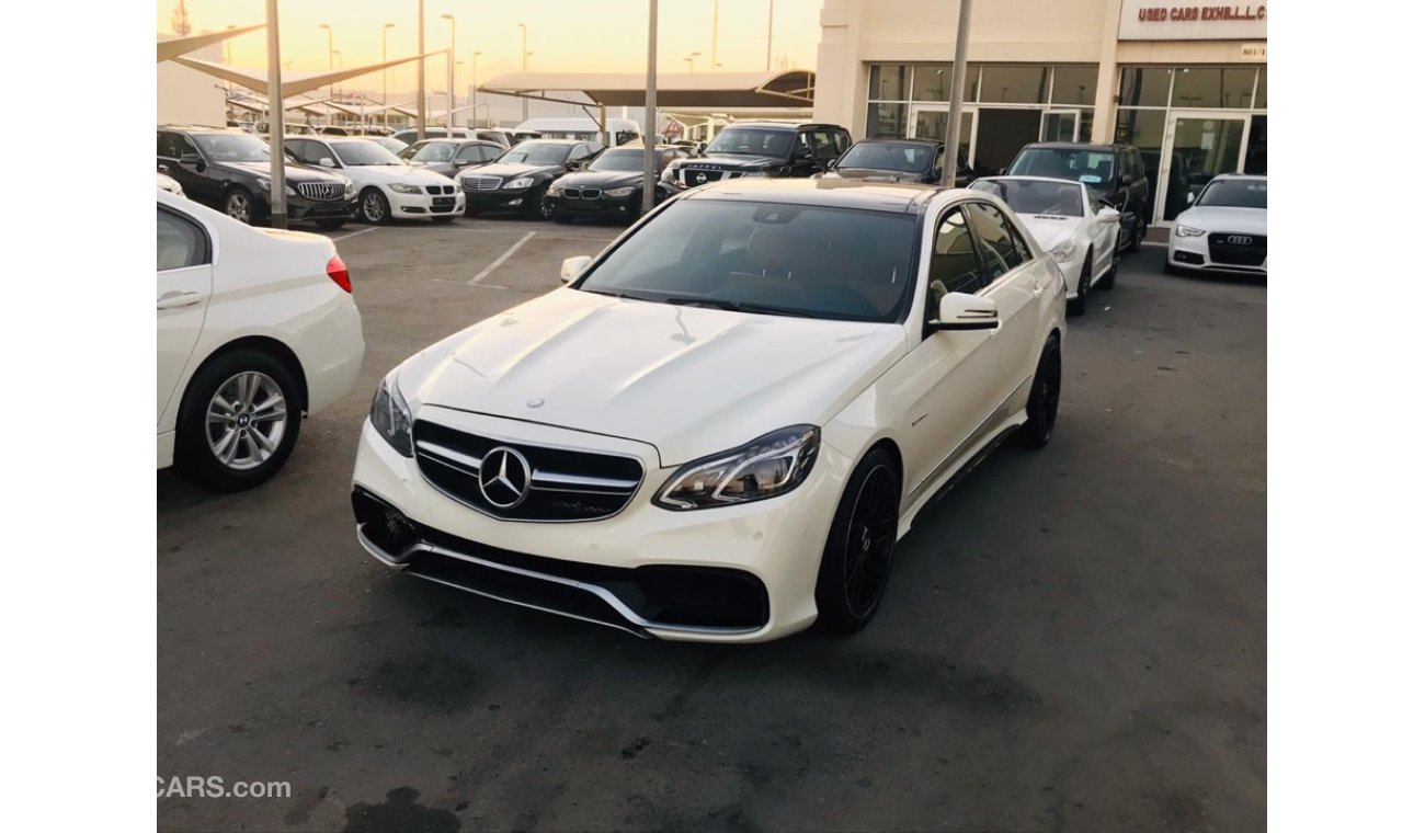 مرسيدس بنز E 350 مرسيدس E350 كت 63 موديل 2012  محول 2016  خليجي السياره فل اوبشن بانوراما شاشه وجلد وكاميرا خلفيه