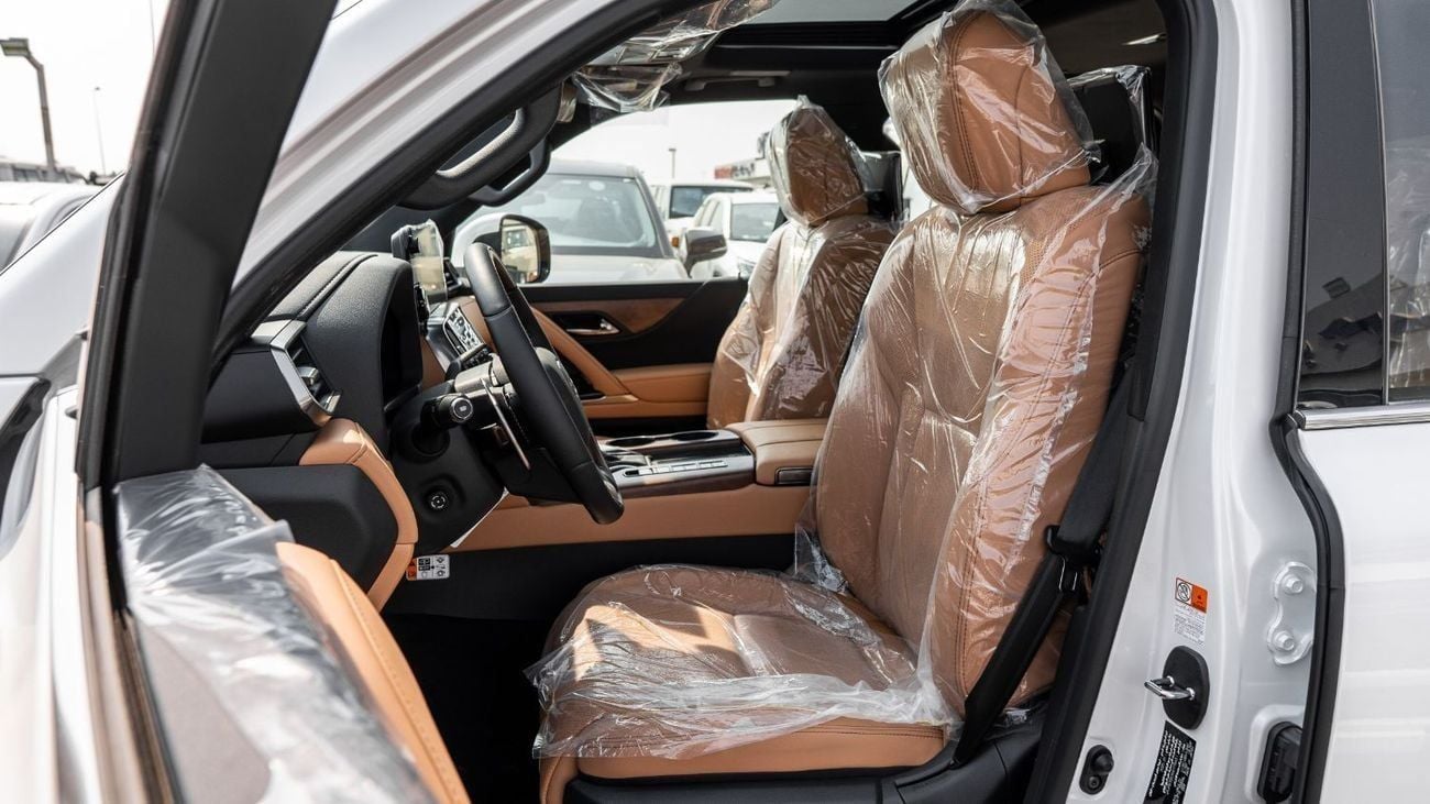 Lexus LX 600 2025 Lexus LX600 Signature 3.5L Petrol AT White-Tan (Wooden Accent)