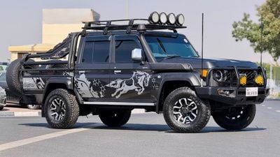 Toyota Land Cruiser Pick Up 2022 | 4.5L DIESEL | MT | RHD | MODIFIED TO 2026 MODEL | DUAL REAR TIRE SWING CARRIER | BULL BAR WIT