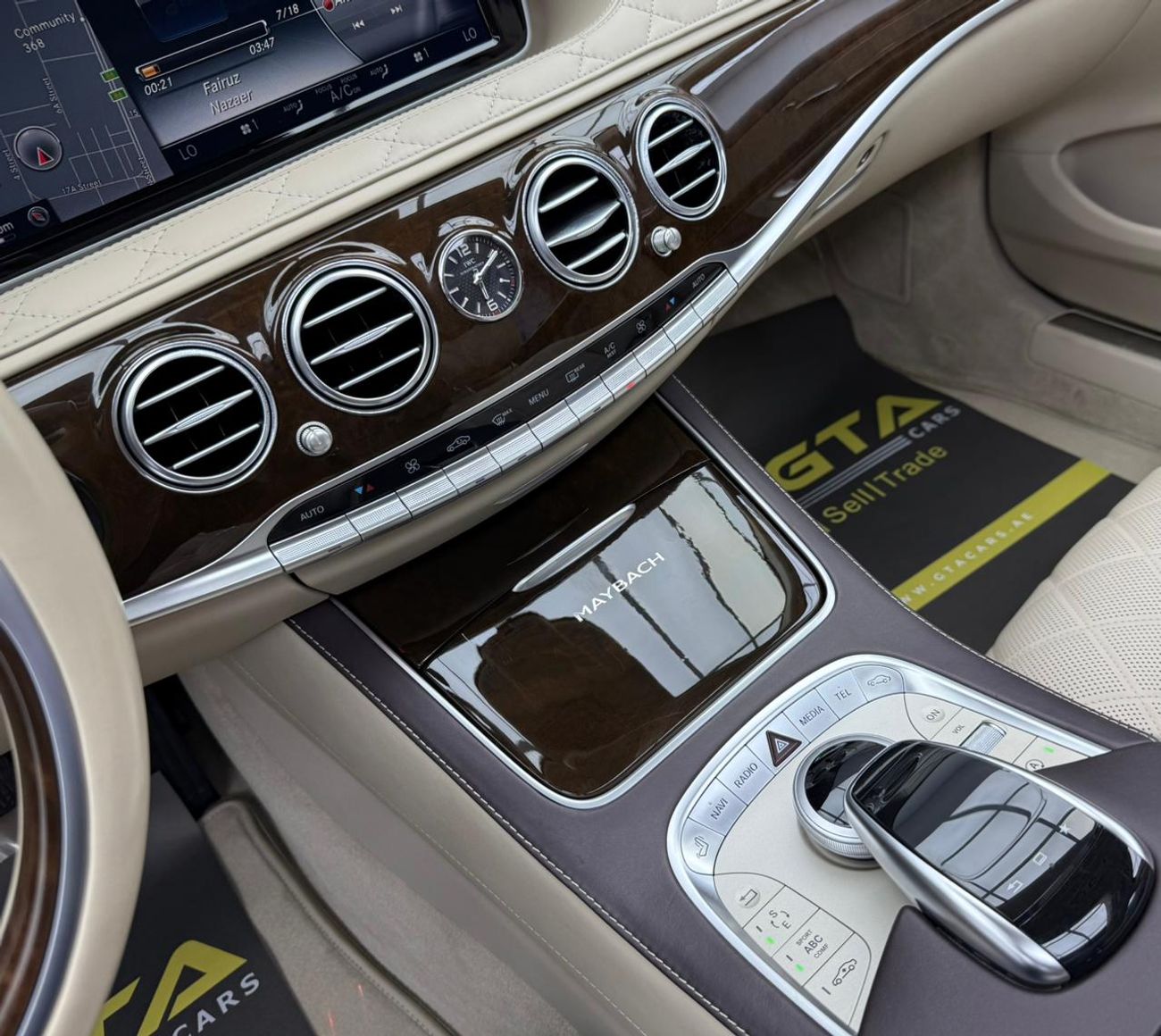 مرسيدس مايباخ s600 مايباخ 2016 Mercedes Maybach S600, Service History, Fully Loaded, Excellent Condition, GCC