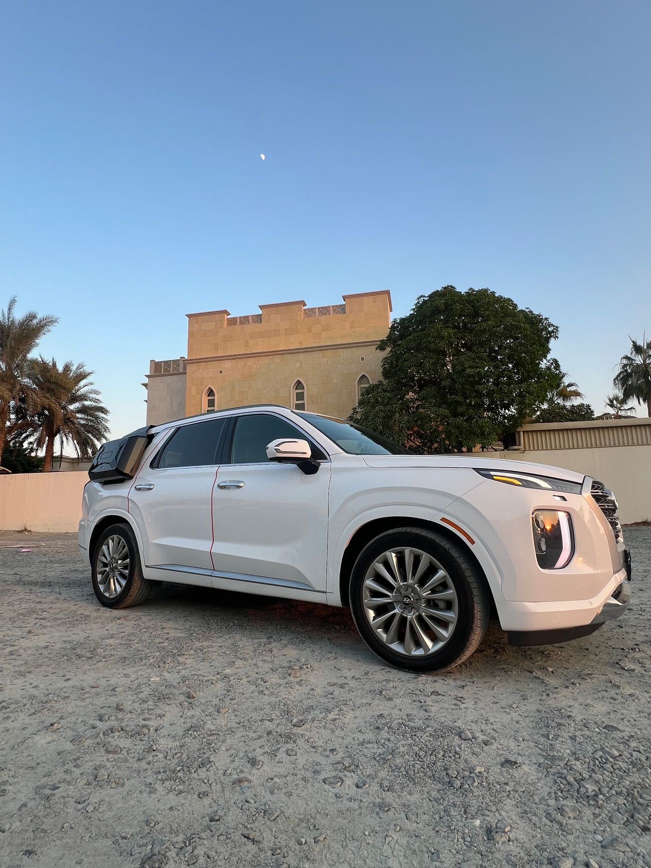 هيونداي باليساد limited AWL 3.8 double sunroof cantara top end model