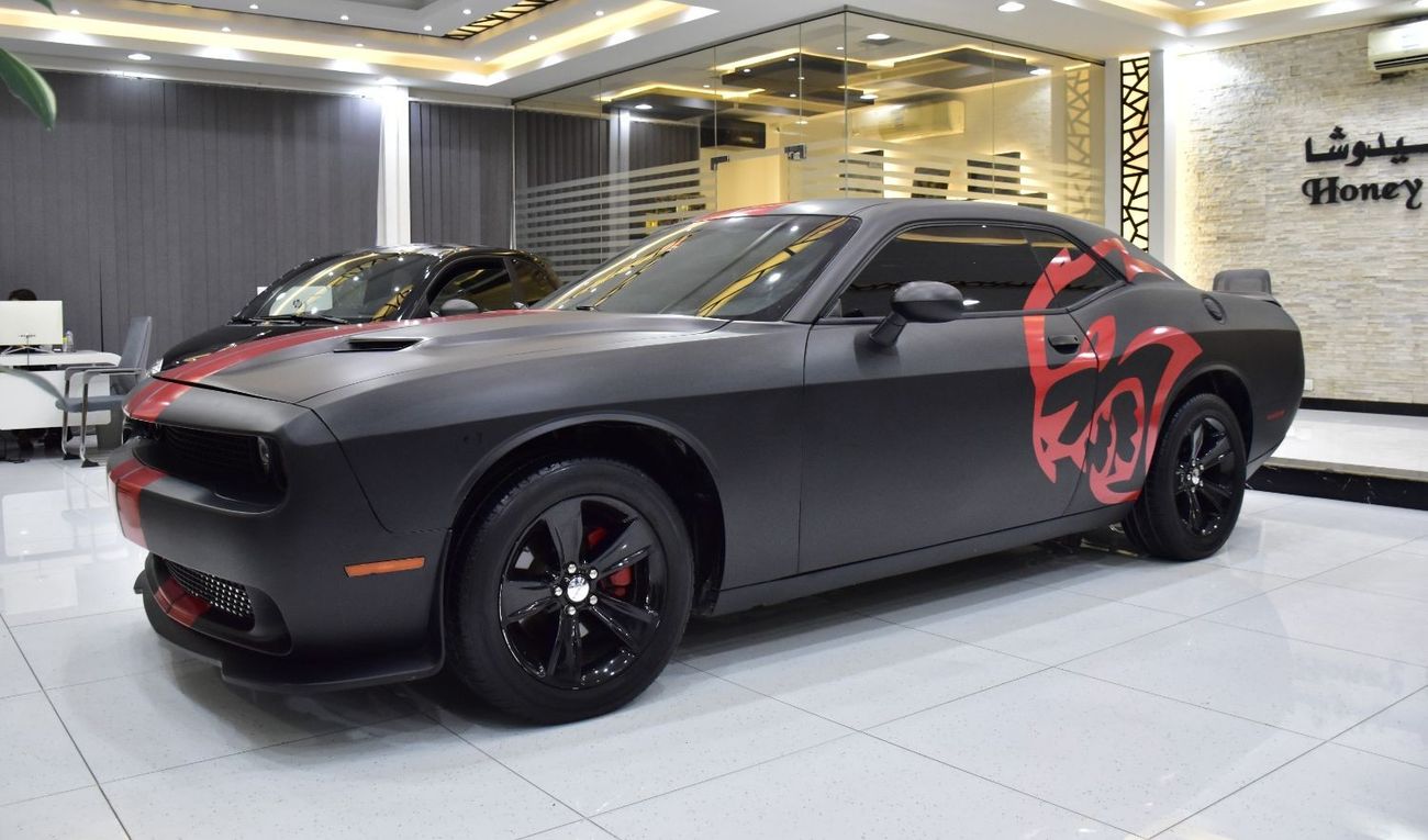 دودج تشالينجر EXCELLENT DEAL for our Dodge Challenger ( 2021 Model ) in Black Color American Specs
