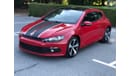 Volkswagen Scirocco R-Line MODEL 2014 GCC CAR PREFECT CONDITION INSIDE AND OUTSIDE FULL OPTION PANORAMIC ROOF LEATHER SE