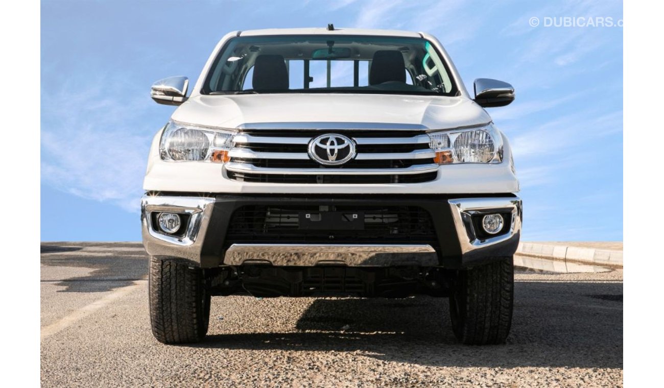 تويوتا هيلوكس 2.7L 4x4 Petrol Double Cabin with Auto A/C, Rear Camera, Bluetooth and Rear A/C