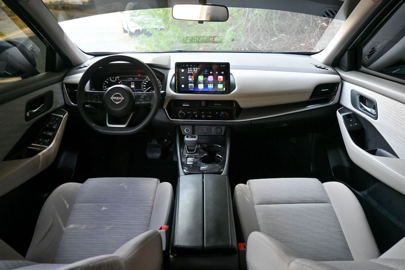 Nissan XTrail S 2.5L (169 HP) FWD (5 Seater) Nissan X-Trail 2.5L 2023 GCC, Original Paint  Accident-Free Excellent