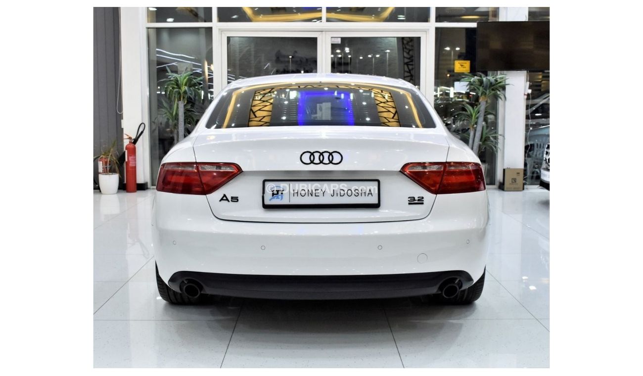 Audi A5 EXCELLENT DEAL for our Audi A5 Coupe 3.2 QUATTRO ( 2009 Model ) in White Color GCC Specs