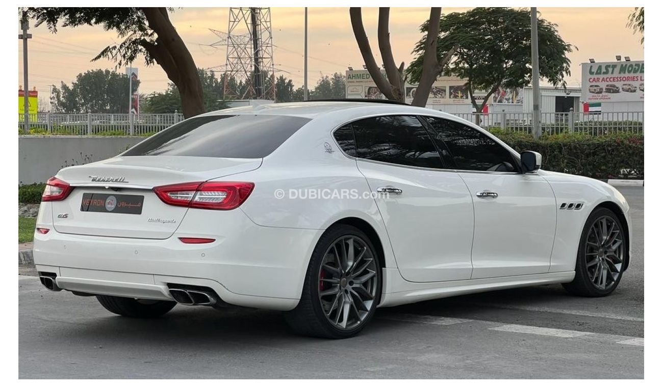 مازيراتي كواتروبورتي MASERATI QUATTROPORTE GTS 2015 GCC V8 IN PERFECT CONDITION