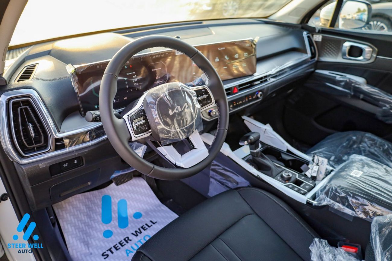 كيا سورينتو Std 2.5L AWD 2025 | 7-Seater SUV | 2.5L Gasoline | 4WD | 12.3” Dual Panoramic Display | LED & Xenon 