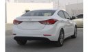 Hyundai Elantra HYUNDAI ELANTRA 2016 WHITE GCC 1.6 EXCELLENT CONDITION WITHOUT ACCIDENT