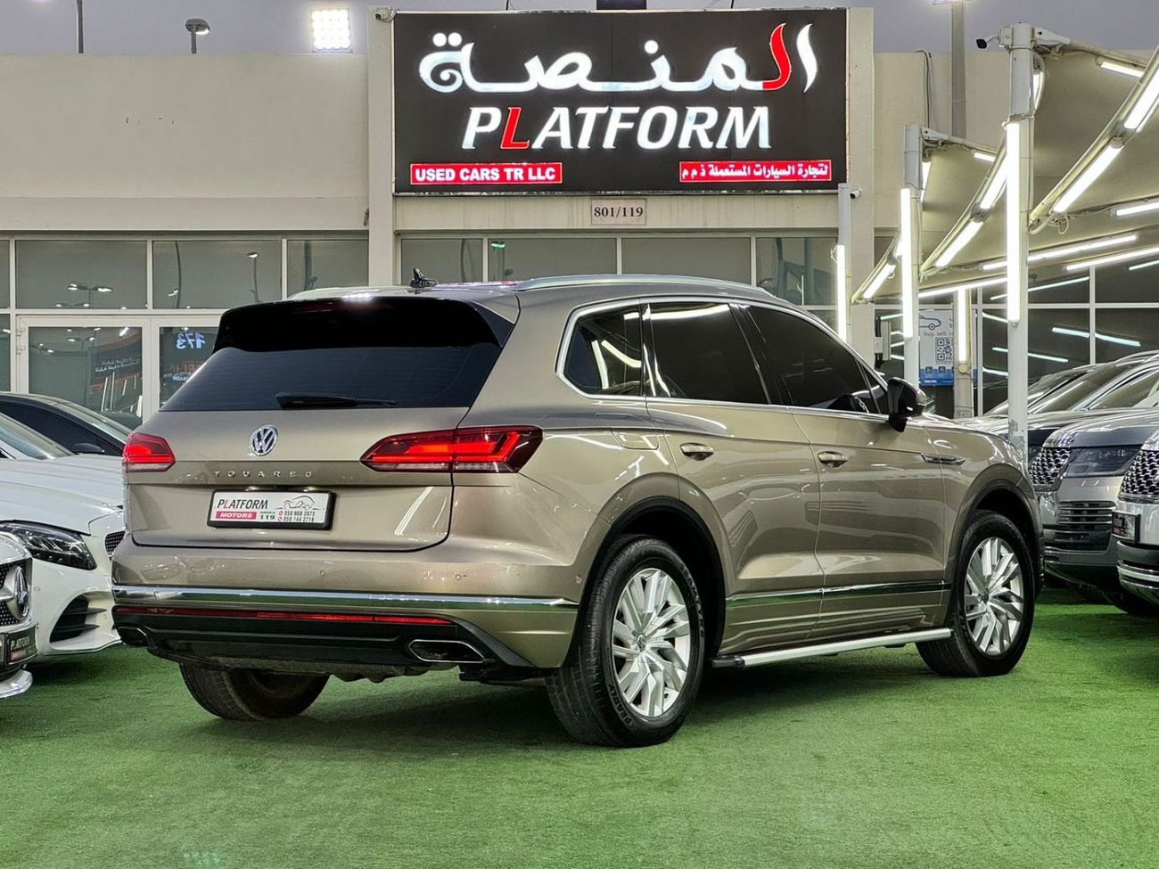 Volkswagen Touareg SE Volkswagen touareg Model 2018 GCC SPECS ORIGINAL paint no accident