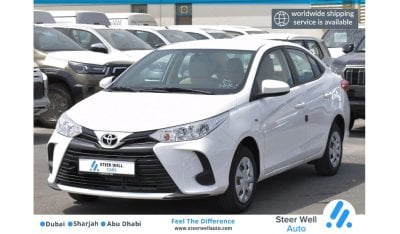 Toyota Yaris E S/D 1.5 E PETROL A/T FABRIC SEATS SEDAN WITH GCC SPECS EXPORT ONLY