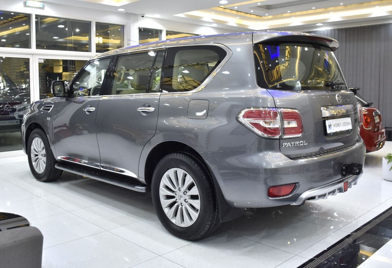 Nissan Patrol LE TITANIUM EXCELLENT DEAL for our Nissan Patrol Titanium V8 ( 2018 Model ) in Grey Color GCC Specs