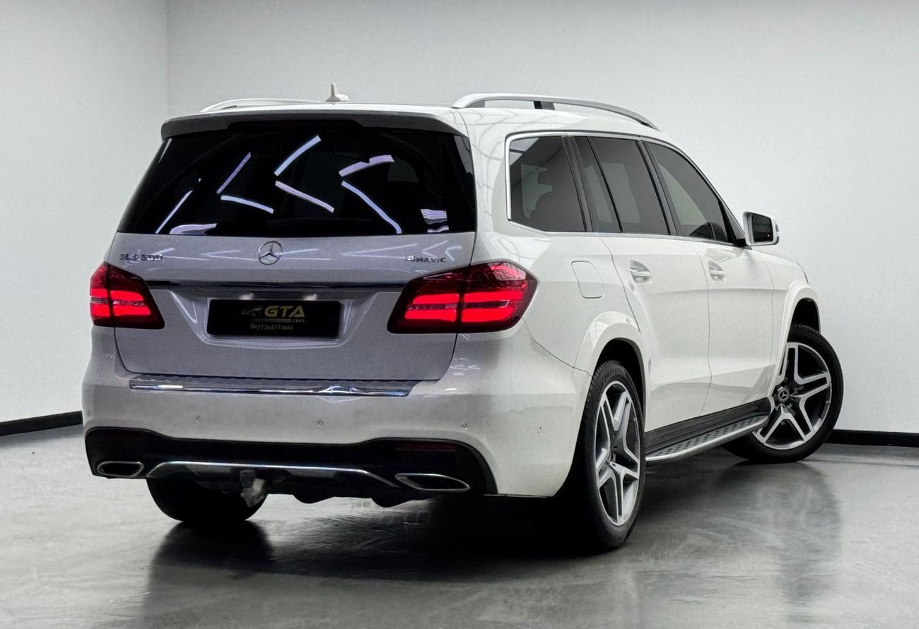 مرسيدس بنز GLS 500 Std 4.7L 2018 Mercedes Benz GLS500 4MATIC, Warranty, Full Service History, 7 Seater, GCC