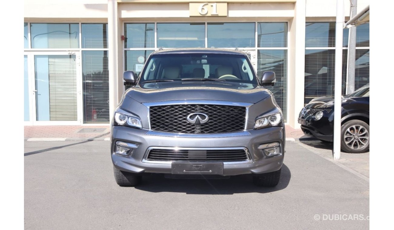 Infiniti QX80 Luxury 8st Infiniti QX80 2016 GCC