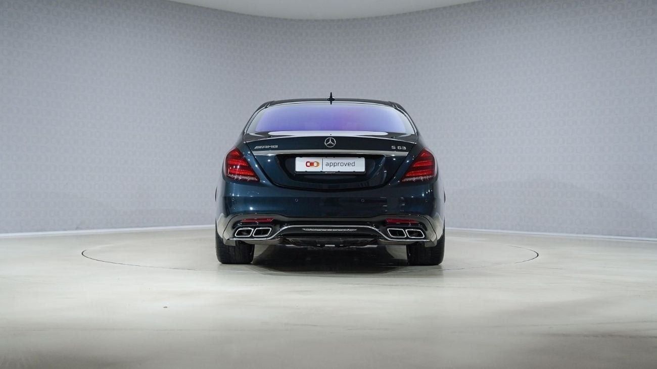 Mercedes-Benz S 63 AMG Std 4.0L (612 HP) | AED 6,120 PM | Up to 3 Years Warranty