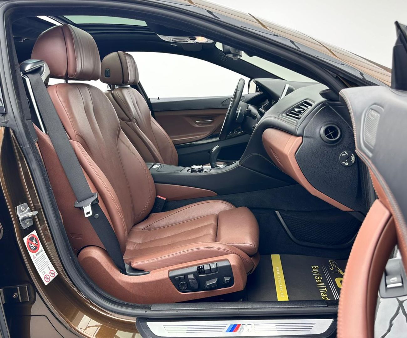 BMW 650i M Sport 4.4L 2015 BMW 650i xDrive Gran-Coupe, BMW Full Service History, Excellent Condition, GCC