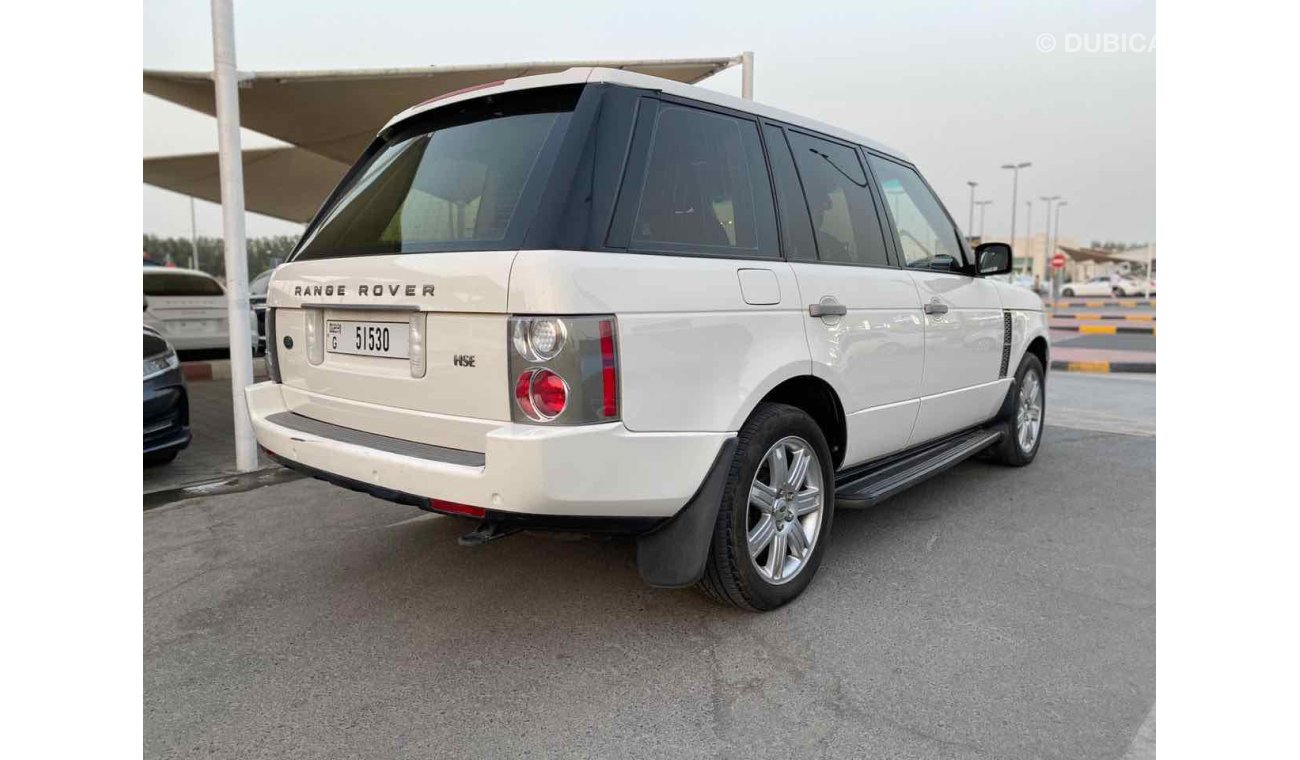 Land Rover Range Rover HSE رانج فوج 2008 خليجي في حالة الوكالة سرفس كامل ملكية 9 اشهر