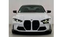 BMW M4 2021 BMW M4 Competition G82 (M Series) Coupe, AGMC Warranty + Service Contract, GCC