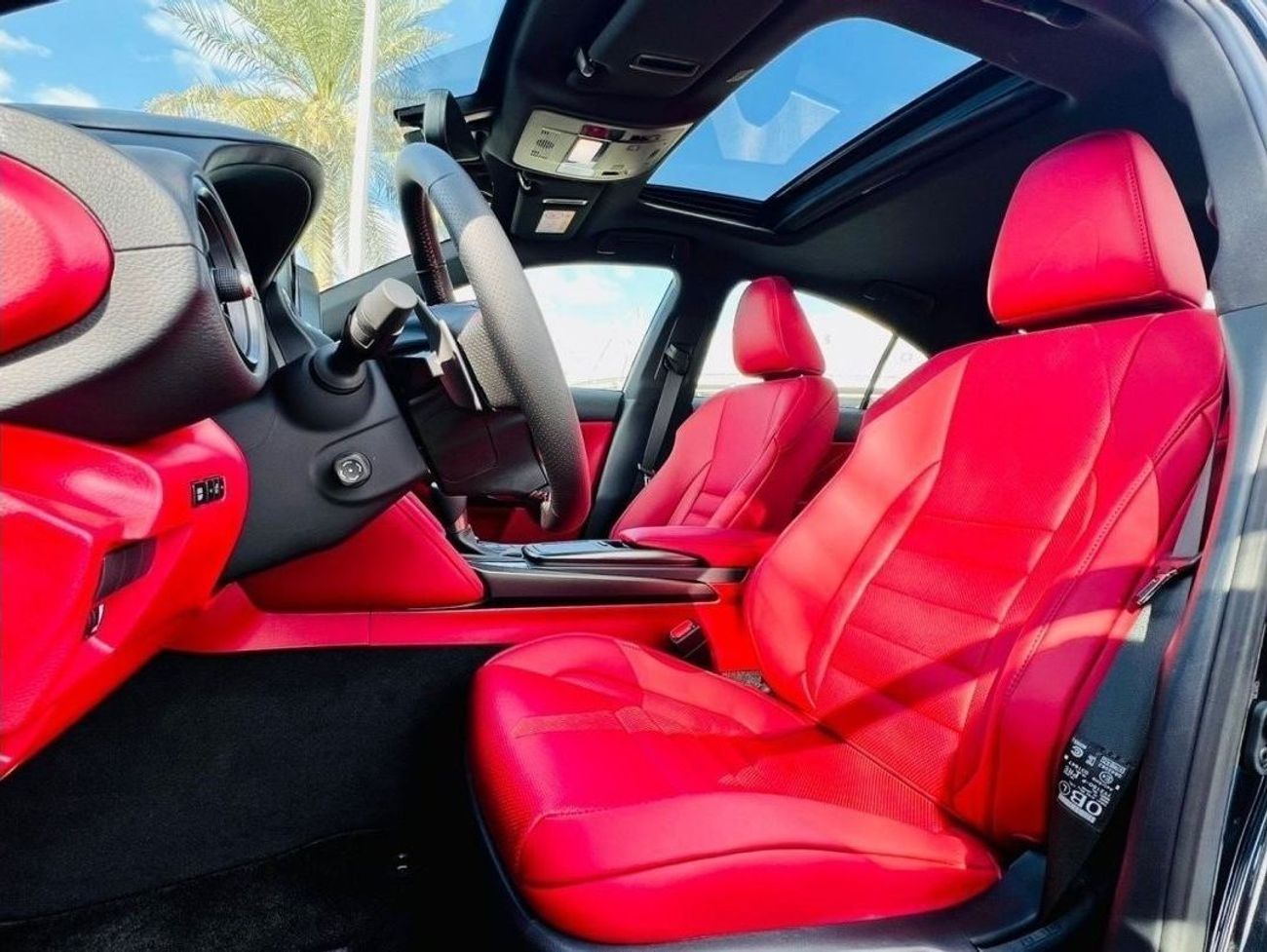 Lexus IS350 LEXUS IS 350 F SPORT PRESTIGE | GCC SPECS | BRAND NEW | UNDER WARRANTY | FLEXIBLE DOWN PAYMENT EMI A