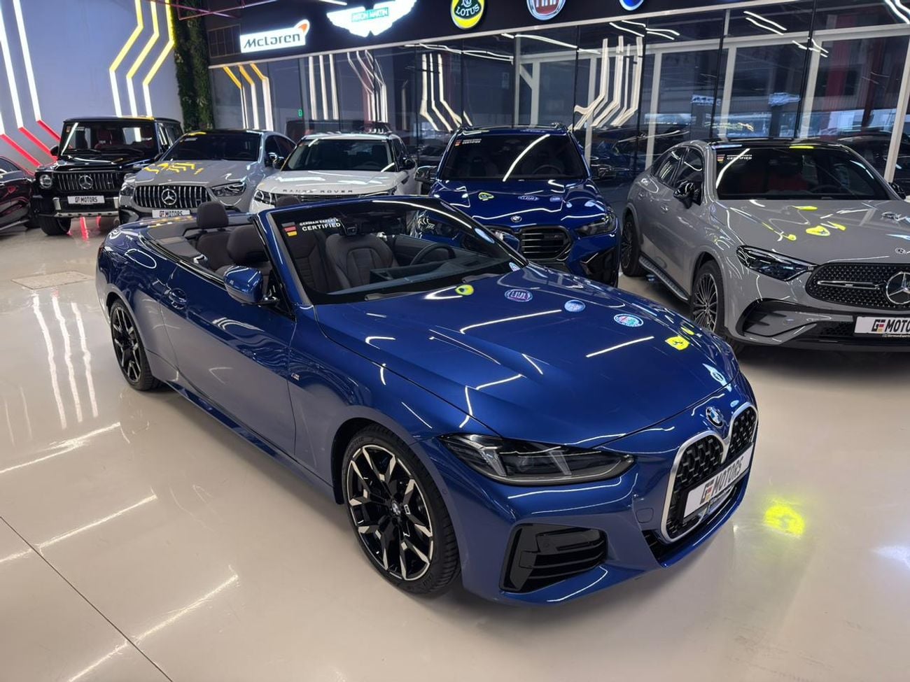 بي أم دبليو 420i 2025 BMW 420i M-Sport Convertible - Brand New - 2 Years Warranty