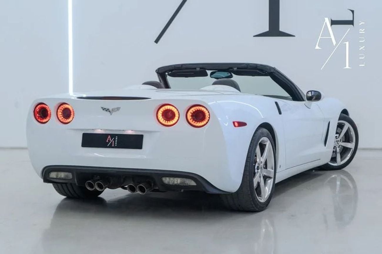 شيفروليه كورفت C6 6.2L V8 2009 Chevrolet Corvette C6, Full Corvette Service History, Very Low Kms, Manual Transmiss
