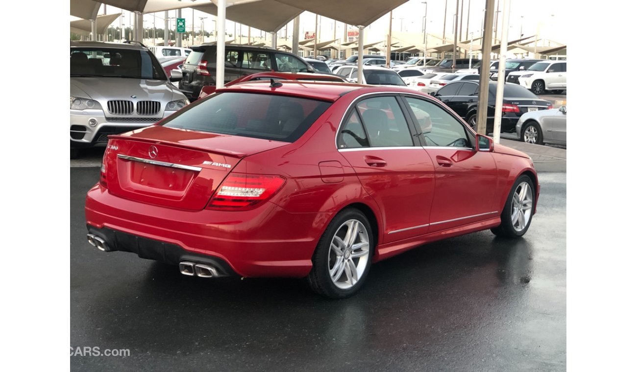 Mercedes-Benz C 300 MERCEDES BENZ C300 MODEL 2013 CAR PERFECT CONDITION FULL OPTION LOW MILEAGE SUN ROOF LEATHER SEATBL