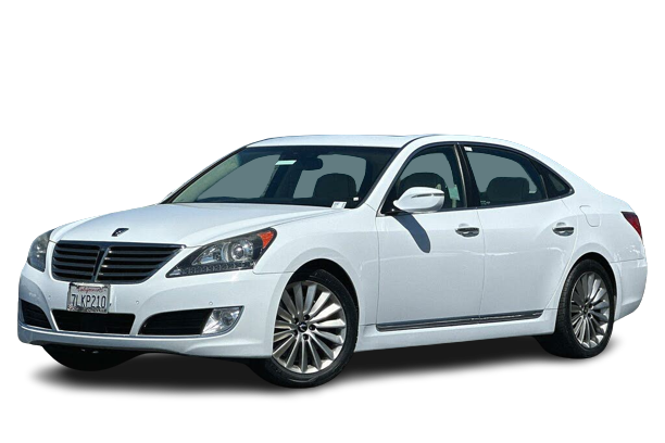 Hyundai Equus cover - Front Left Angled