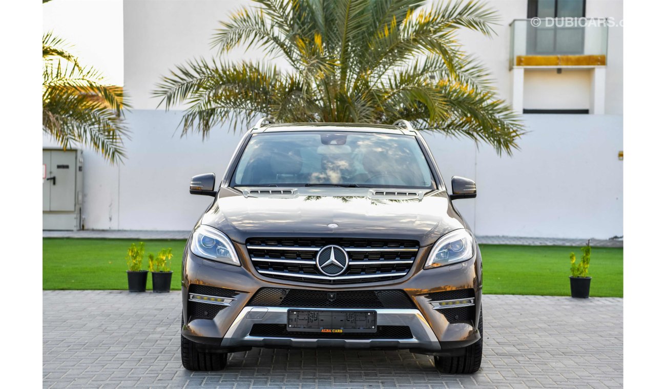 Mercedes-Benz ML 350 - 2014 - Under Warranty! - AED 2,526 P.M. AT 0% DOWNPAYMENT