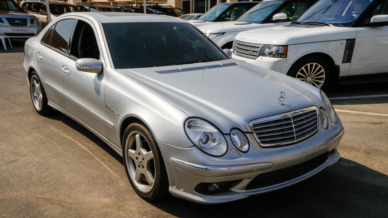 Mercedes-Benz E 500 with E55 Bodykit