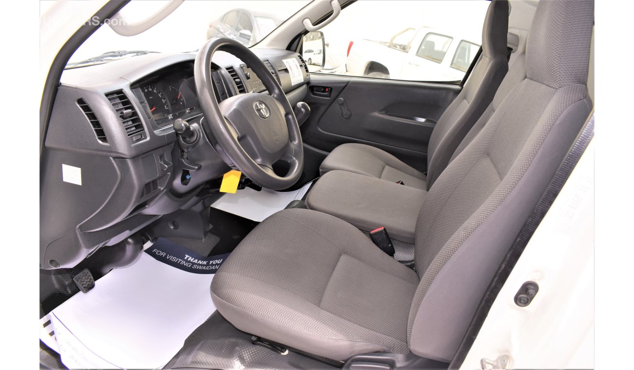 Toyota Hiace 2.7L STD MANUAL 2015 GCC
