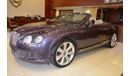 Bentley Continental GTC Mulliner V12 - very excellent condition
