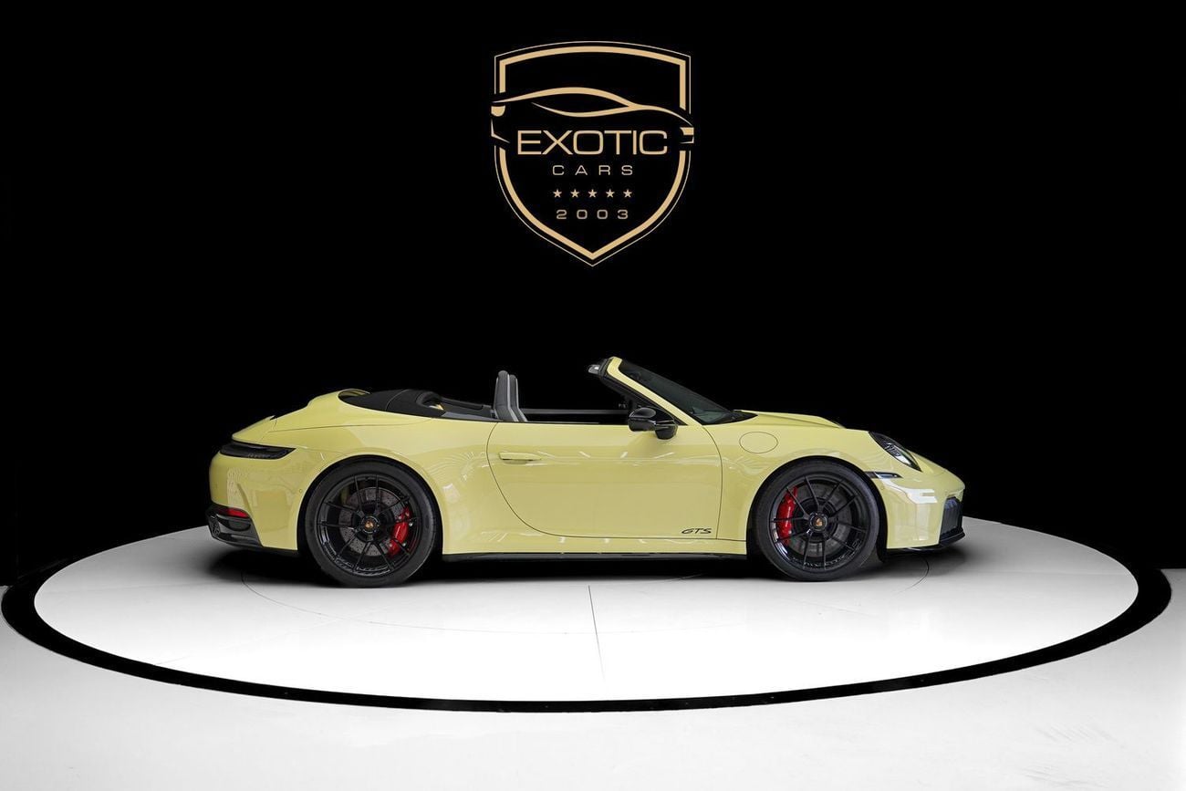 Porsche 911 Carrera GTS 3.0L (450 HP) Convertible