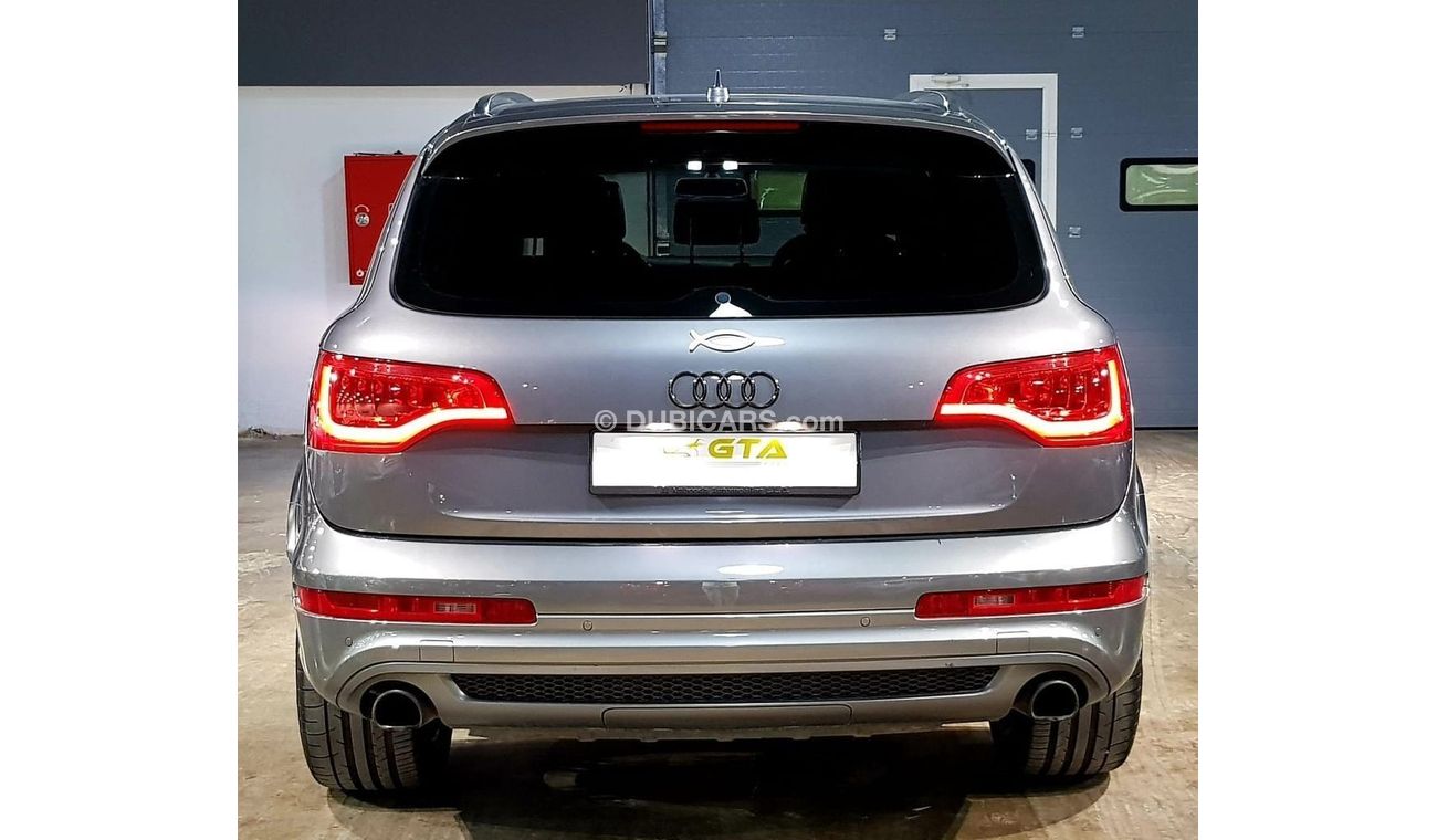 Audi Q7 2014 AUDI Q7 Supercharged S line, Warranty, Service History, GCC