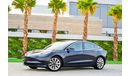 Tesla Model 3 | 3,915 P.M | 0% Downpayment | Extraordinary Condition