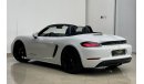 Porsche 718 Boxster 2017 Porsche Boxster 718, Full Porsche Service History, Warranty, GCC