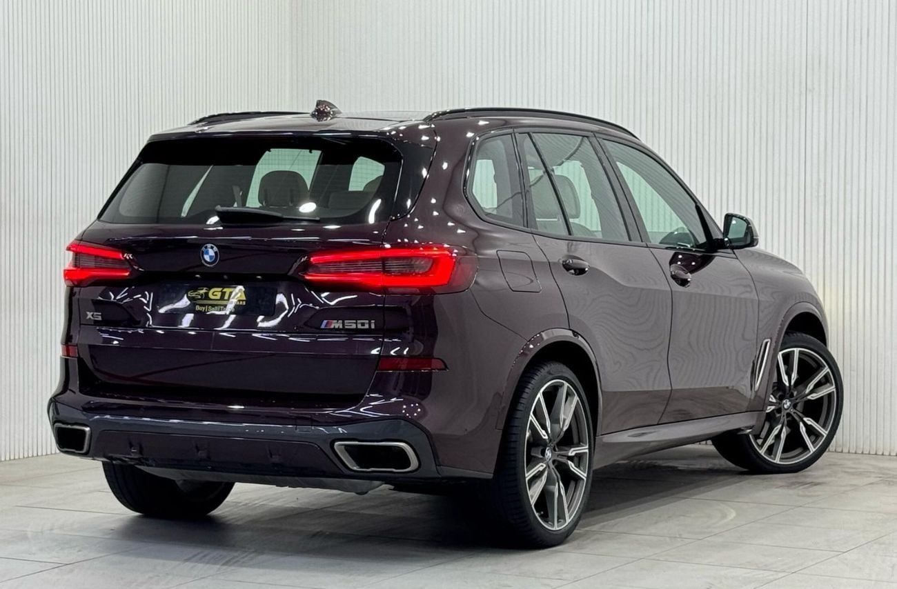 بي أم دبليو X5 50i M Sport 4.4L 2020 BMW X5 M50i M-Sport, 2025 BMW Warranty + Service Pack, Full Options, Low Kms,