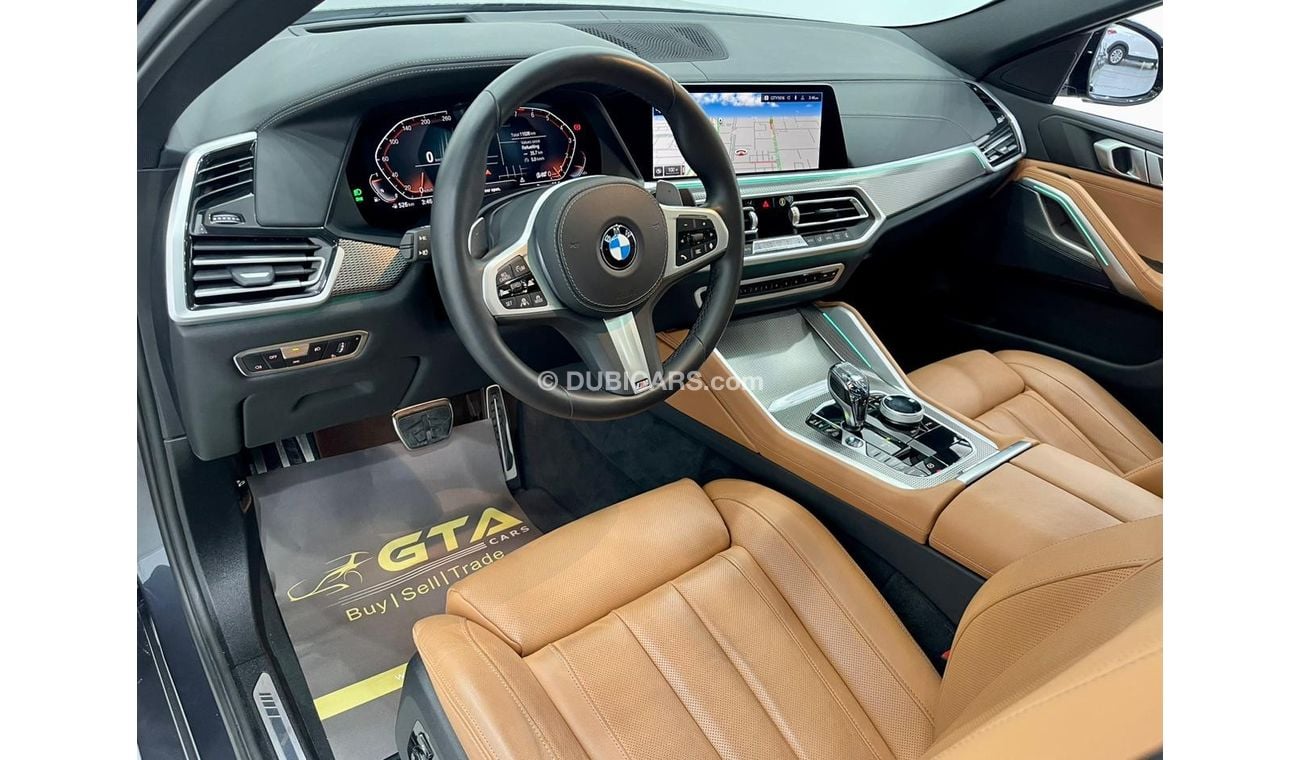 BMW X6 xDrive40i Luxury M Sport Package 2022 BMW X6 40i M Sport, BMW Warranty + Service Package, Very Low K